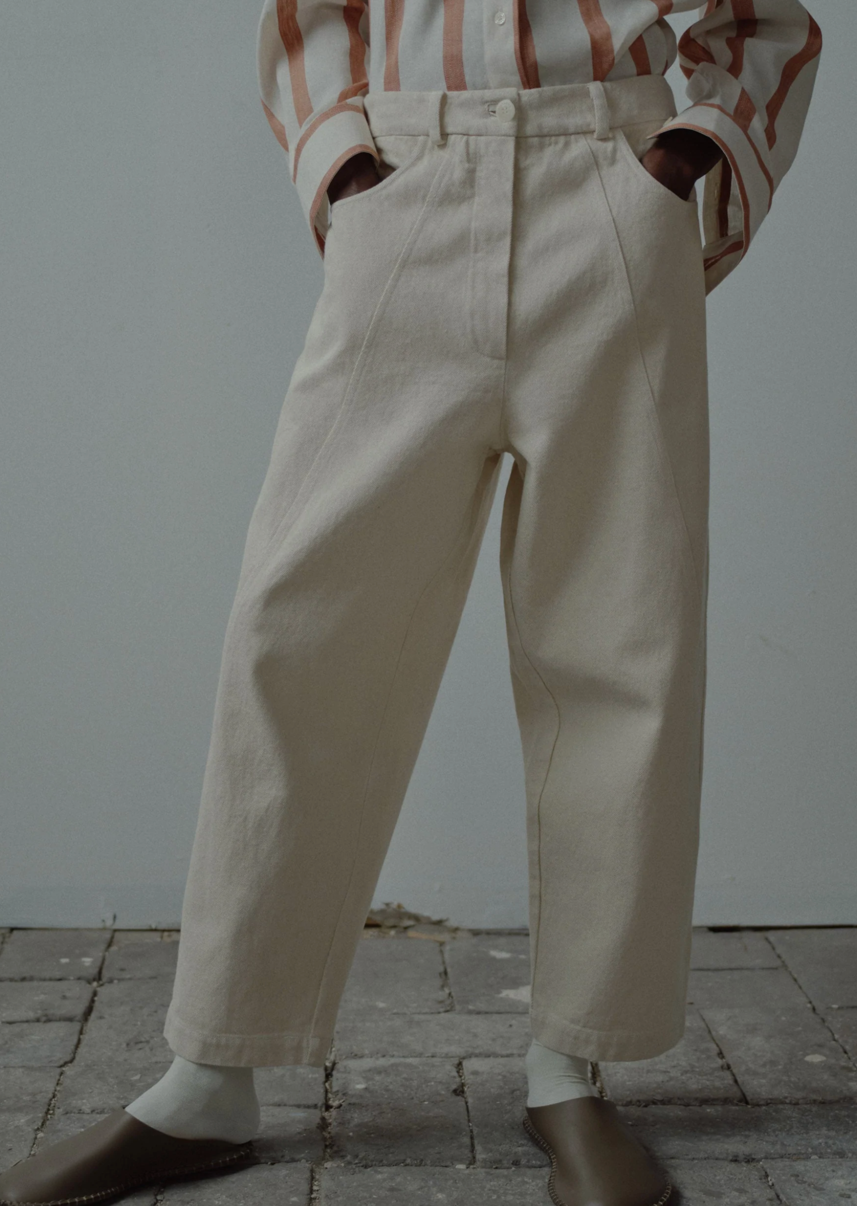 Crosswise Seam Pants, Natural – SOTE | Spirit of the Earth