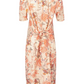 Remi Coral Flower Dress, Pink Camation