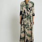 Drama Maxi Dress, Army Calico