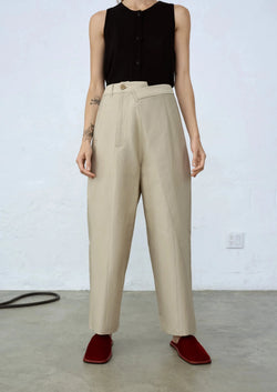 Draped Tailoring Pants, Toasted