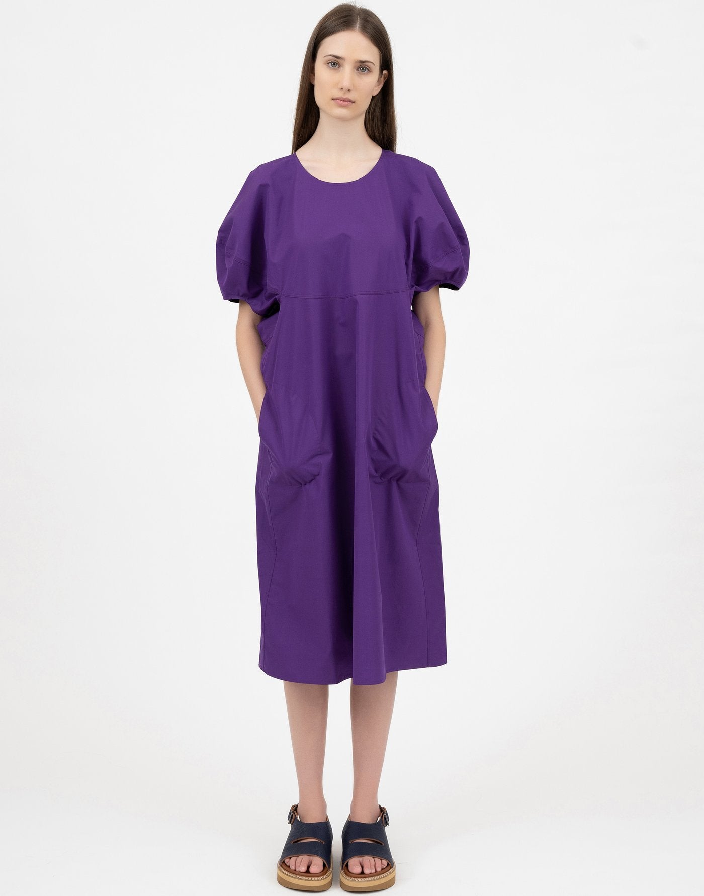 Sofie D'Hoore Dot Dress in Violet
