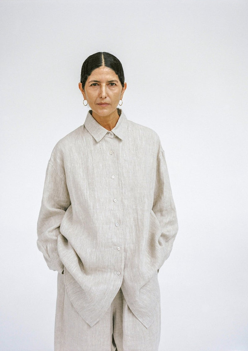 Natural Linen Shirt, Linen