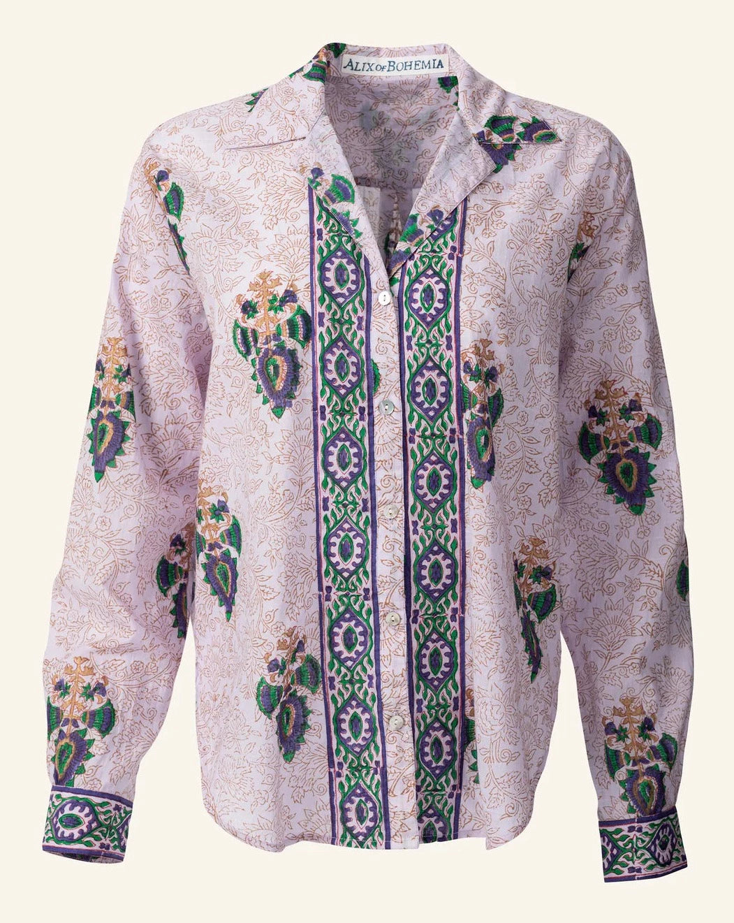 Patti Lavender Fields Shirt, Purple Lavender