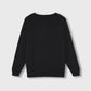 Silk Fretwork Sweater, Black