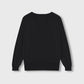Silk Fretwork Sweater, Black