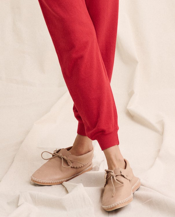 The Cropped Sweatpant, Candied Cherry
